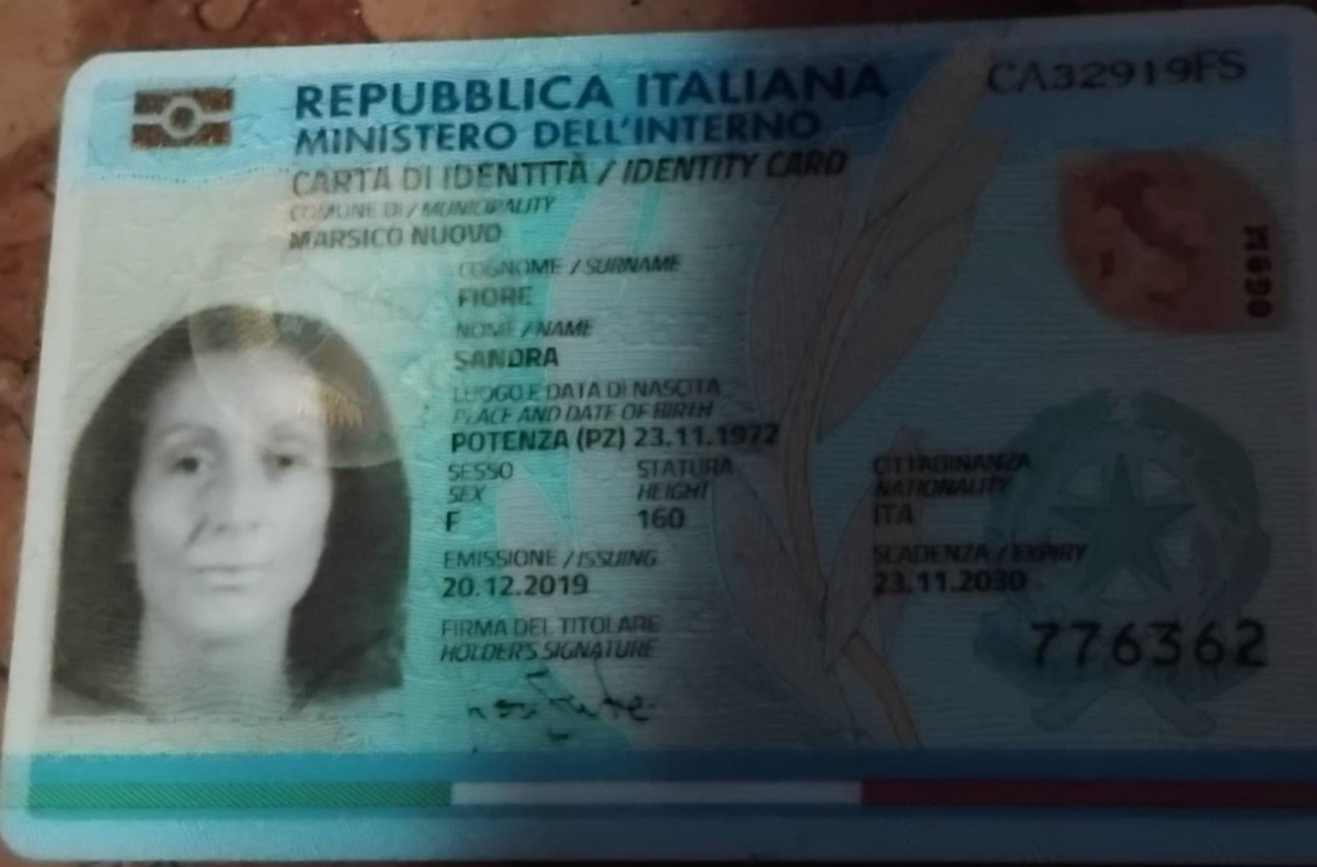 SANDRA FIORE, Infermiere