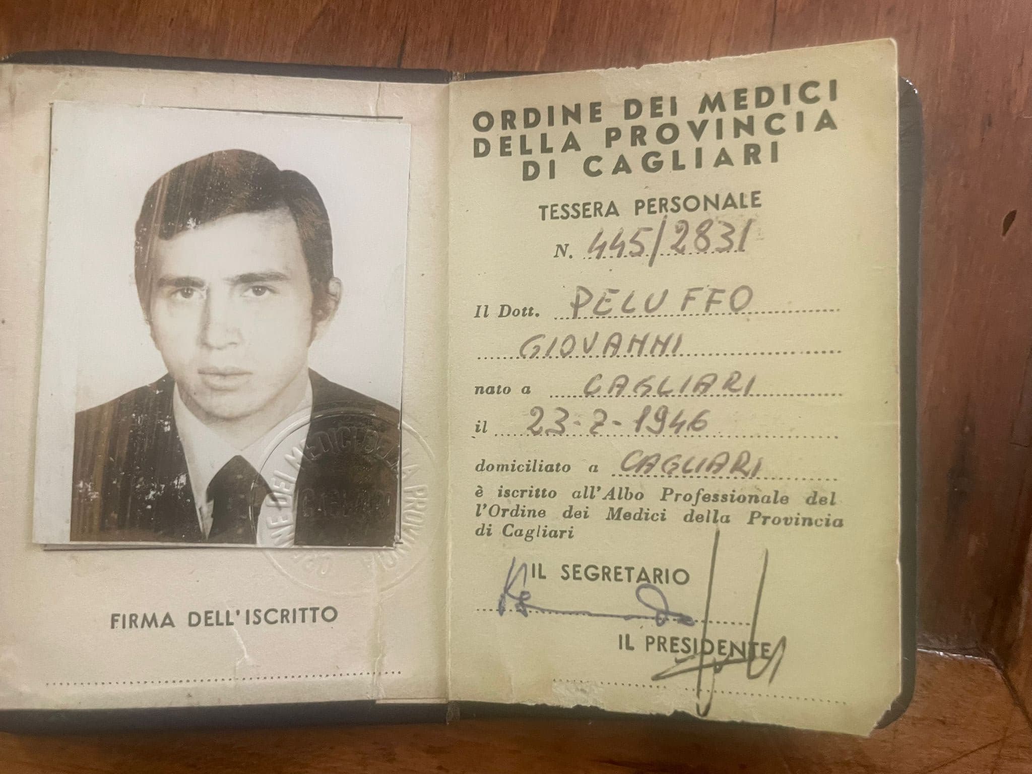 GIOVANNI PELUFFO, Medico - Ortopedico-Traumatologo